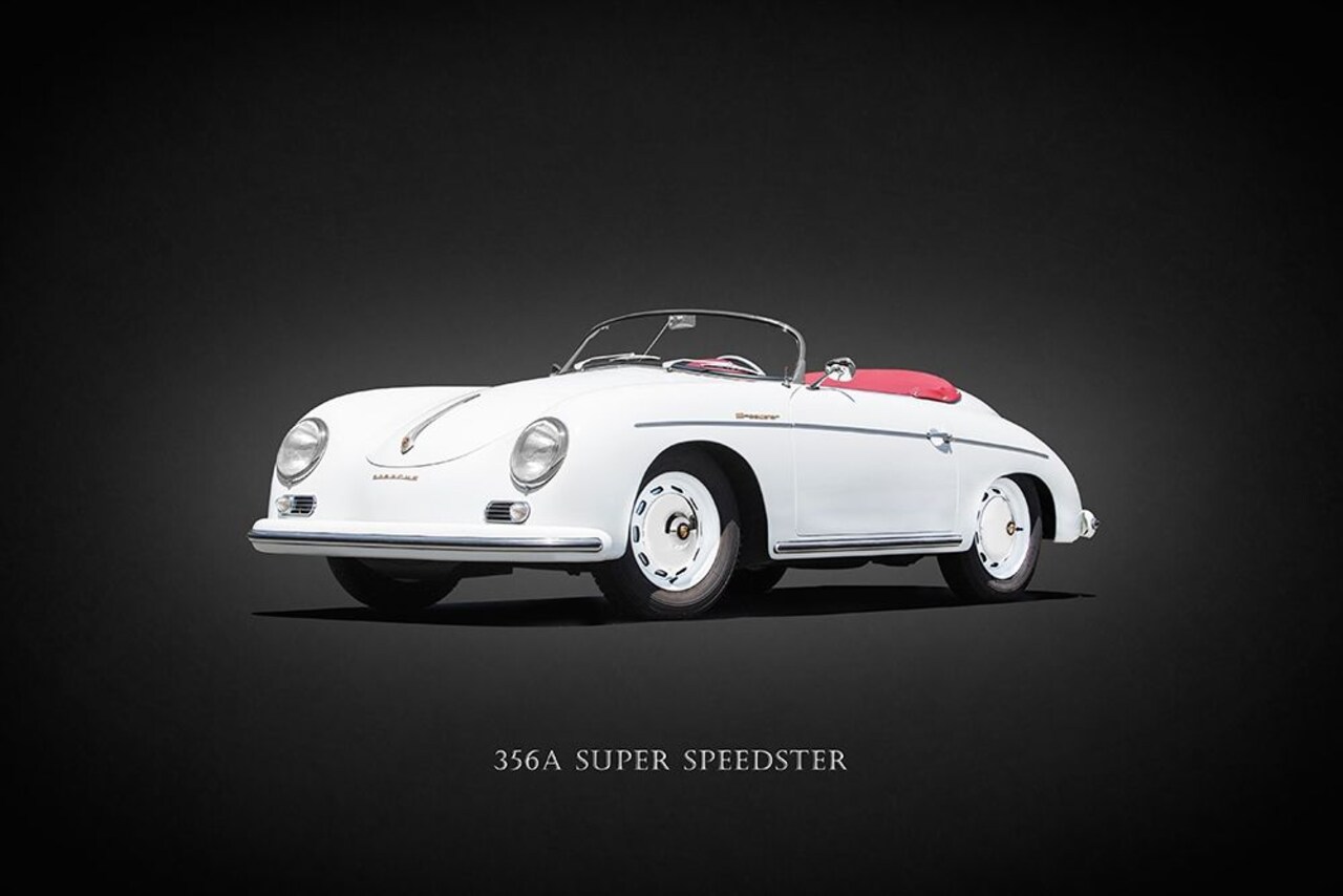 Porsche Super Speedster 1957 Poster Print by Mark Rogan # RGN115682